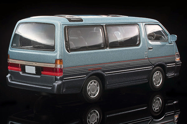 Tomytec Tomica Limited Vintage Neo LV-N208c Toyota Hiace Wagon Super Custom ‘92 (Light Blue/Navy)