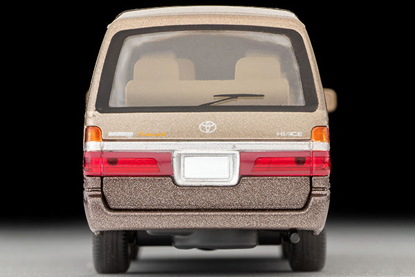Tomytec Tomica Limited Vintage Neo LV-N216c Toyota Hiace Wagon Super Custom Limited '02 (Beige/Brown)