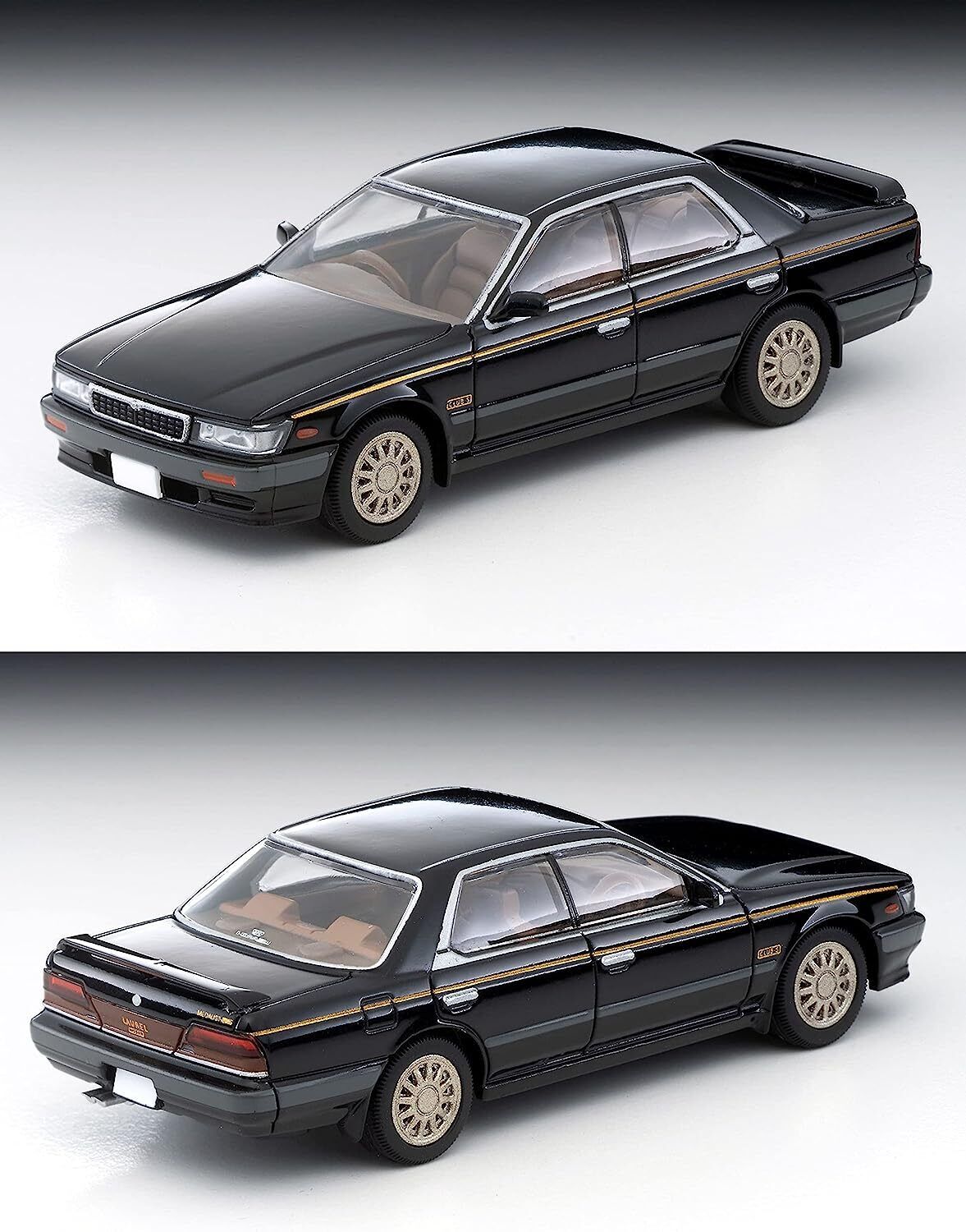 Tomytec Tomica Limited Vintage Neo LV-N238a Nissan Laurel Twin Cam 24V Turbo Medalist Club S '89 (Black)