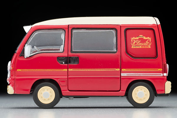 Tomytec Tomica Limited Vintage Neo LV-N249b Subaru Sambar Dias Classic '96 (Red & White)