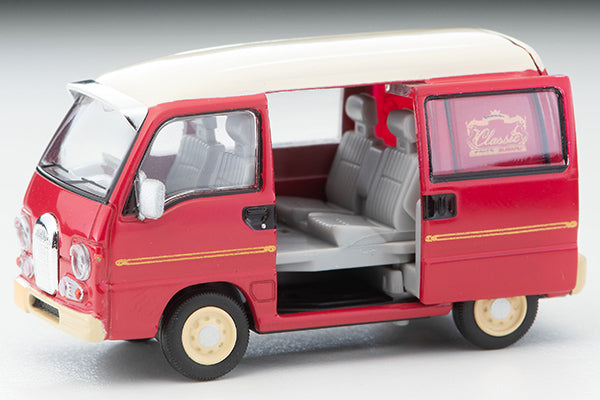 Tomytec Tomica Limited Vintage Neo LV-N249b Subaru Sambar Dias Classic '96 (Red & White)