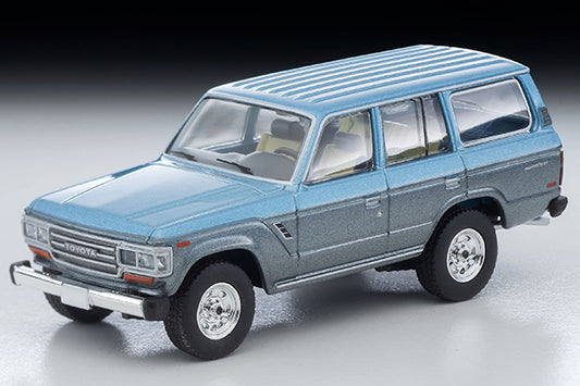 Tomytec Tomica Limited Vintage Neo LV-N268a Toyota Land Cruiser 60 North America Type '88 (Light Blue & Grey)