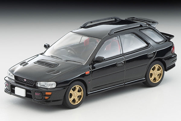 Tomytec Tomica Limited Vintage Neo LV-N281d Subaru Impreza Sports Wagon WRX STi Ver.V (Black) '98