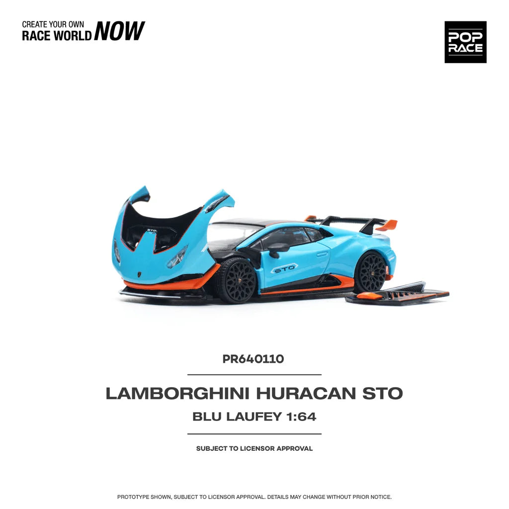 Pop Race Lamborghini Huracán STO Blue