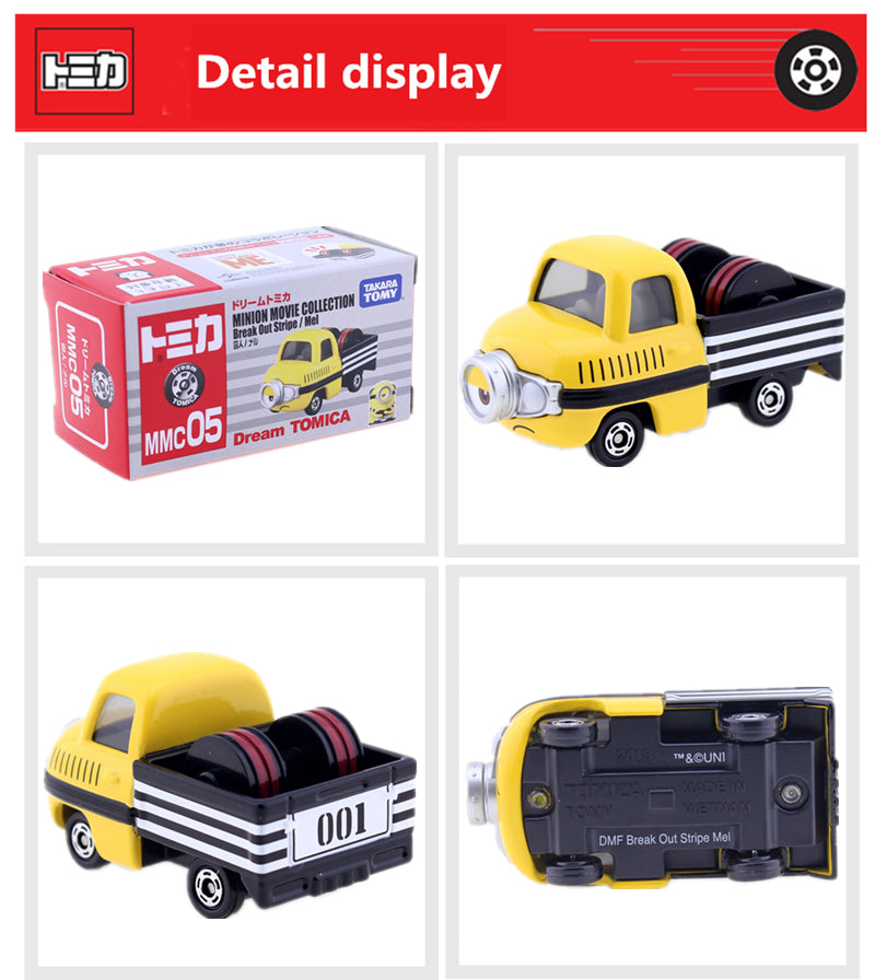 Dream Tomica Minion Movie Collection MMC05 - Break Out Stripe/Mel