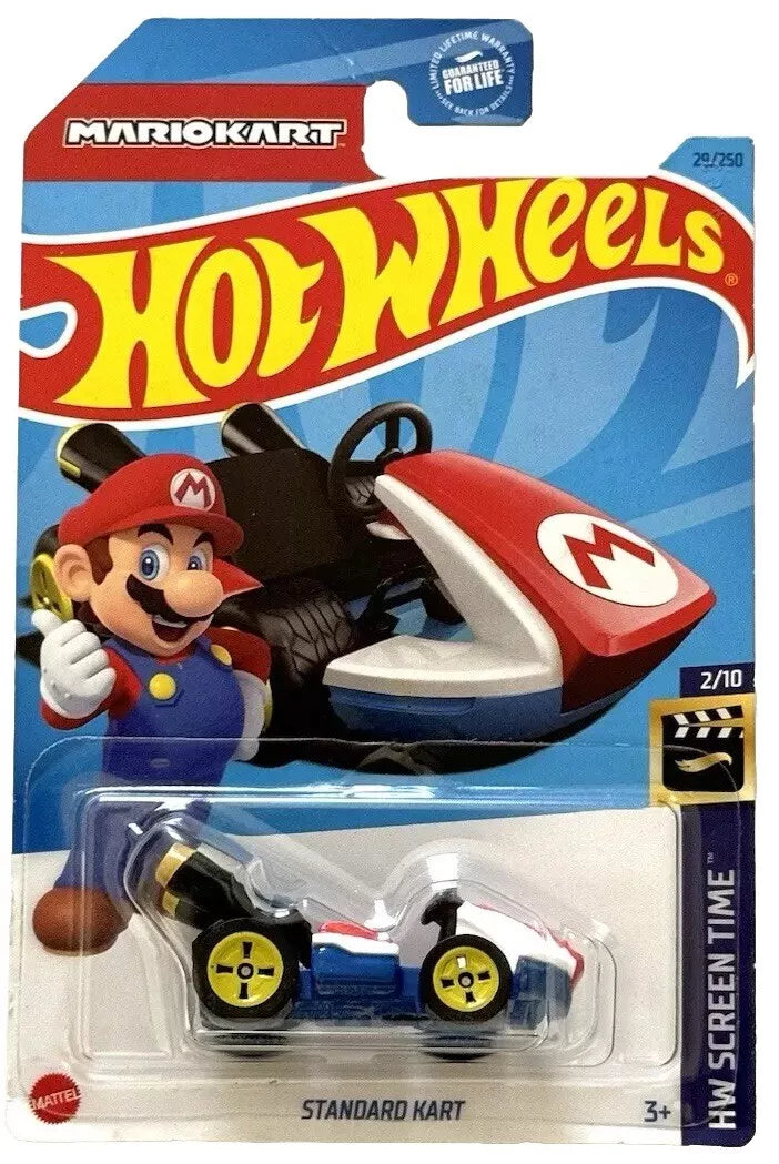 Hot Wheels HW Screen Time 2/10 Mario kart Standard Kart - Japanese Stock