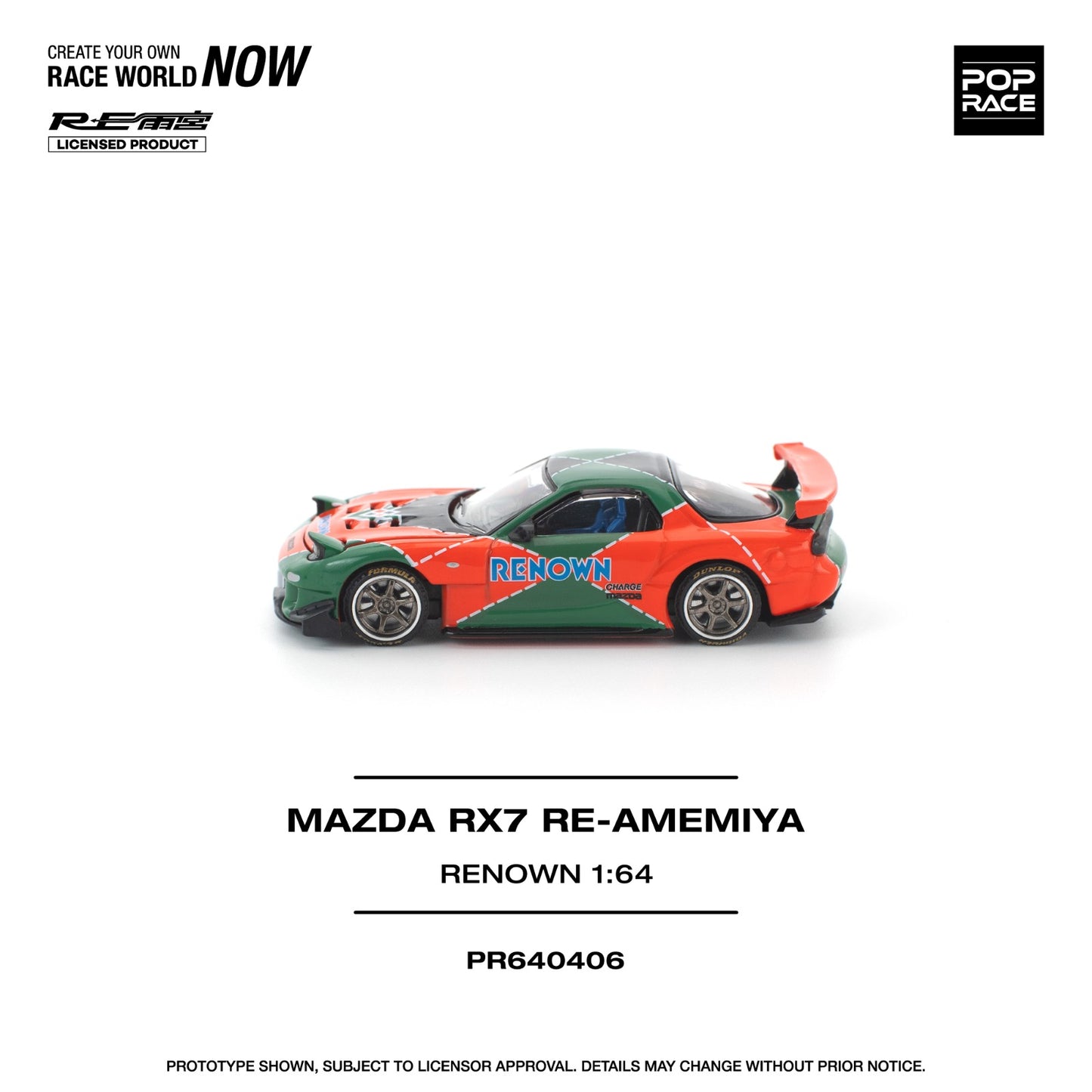 *Pre-Order* Pop Race Mazda RX7 RE-AMEMIYA RENOWN