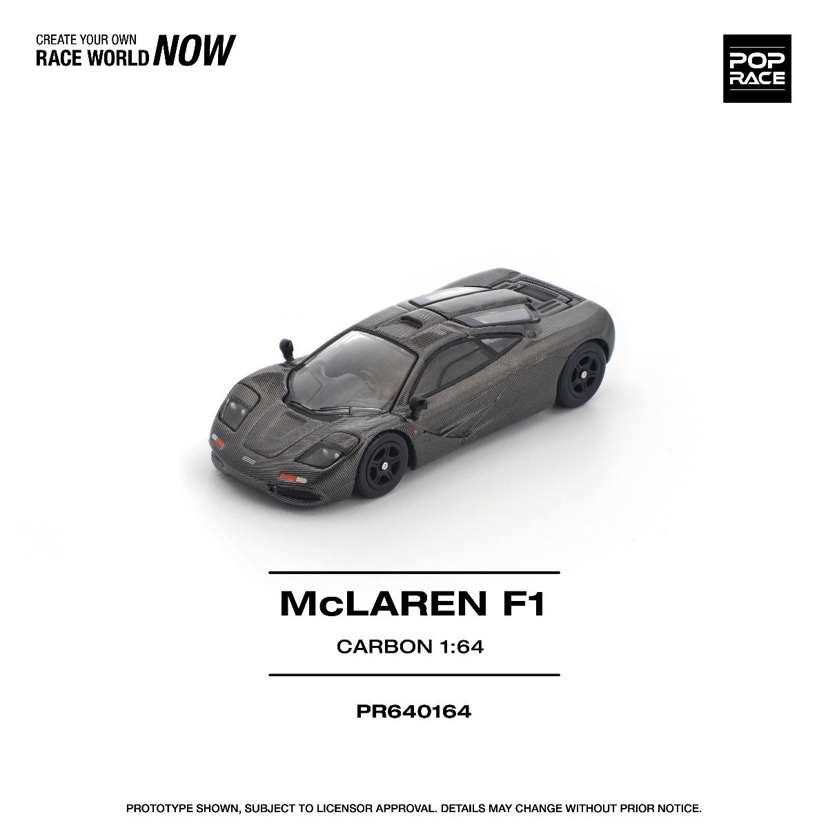 *Pre-Order* Pop Race McLaren F1 Carbon Edition