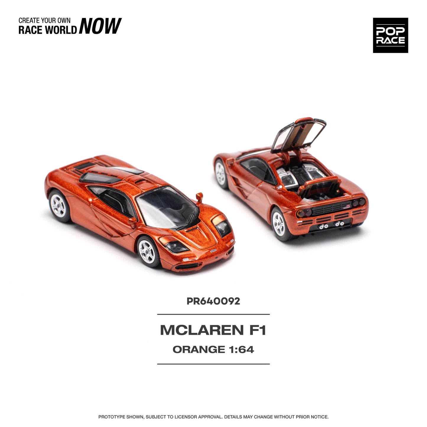 Pop Race McLaren F1 - Orange