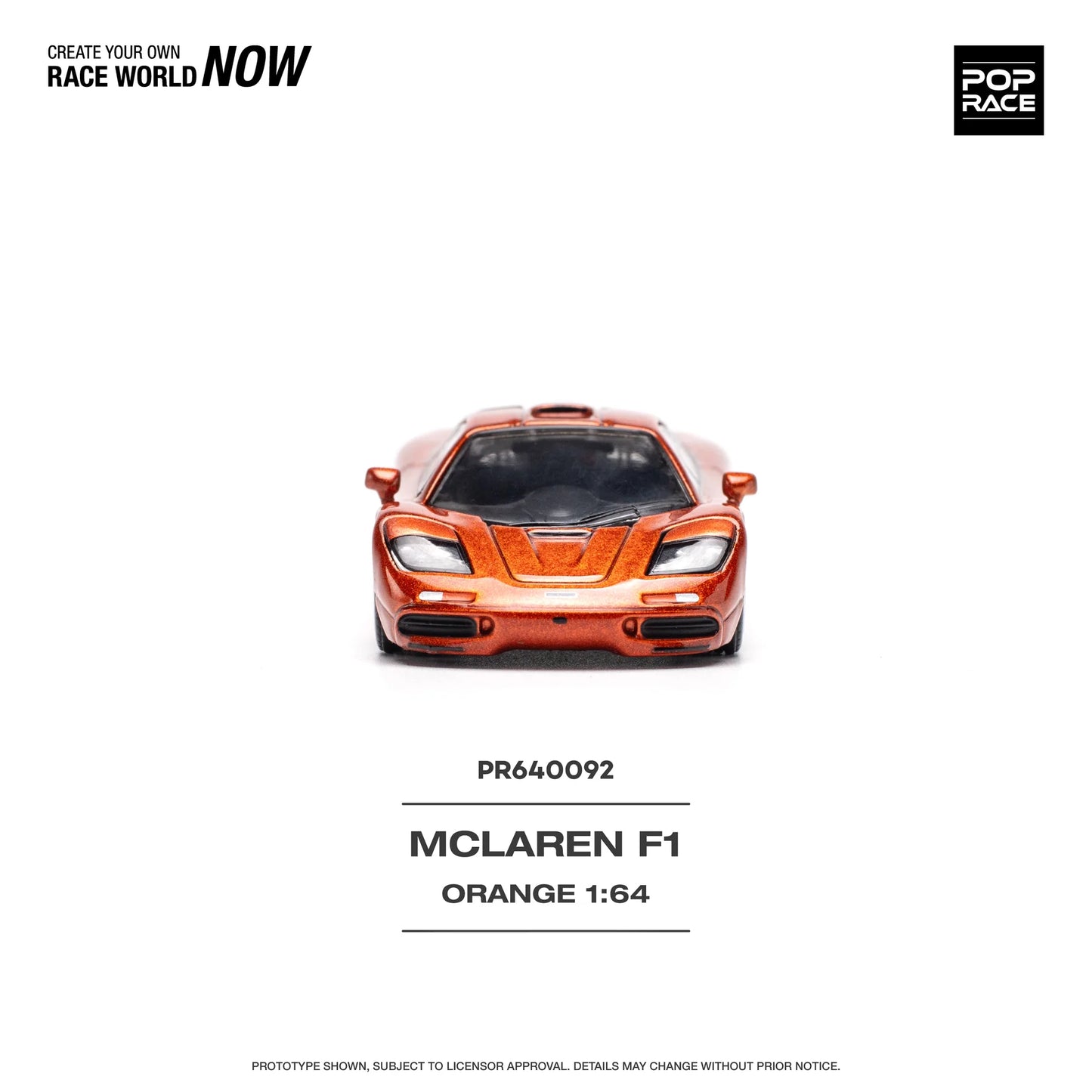 Pop Race McLaren F1 - Orange