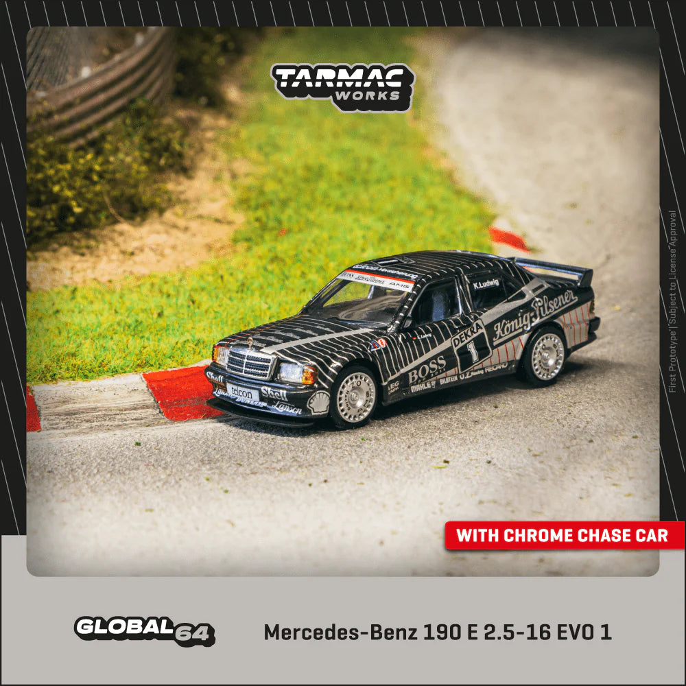 Tarmac Works Mercedes-Benz 190 E 2.5-16 EVO 1 DTM 1989 - Klaus Ludwig