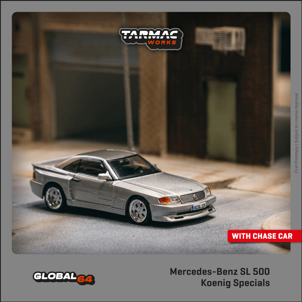 Tarmac Works Mercedes-Benz SL 500 Koenig Specials - Silver