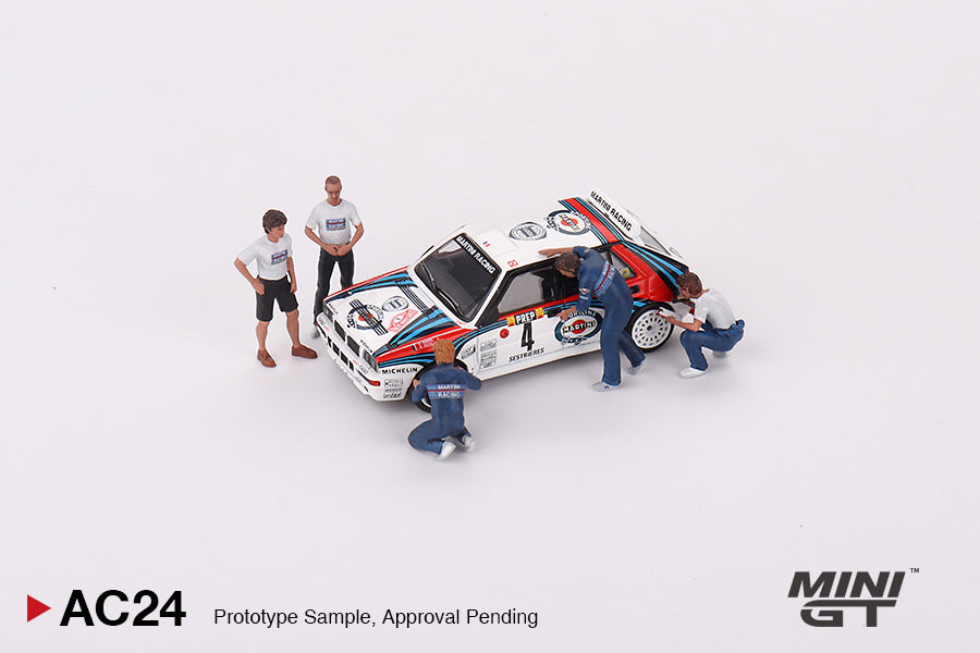 Mini GT Figurine: AC24 Martini Racing WRC