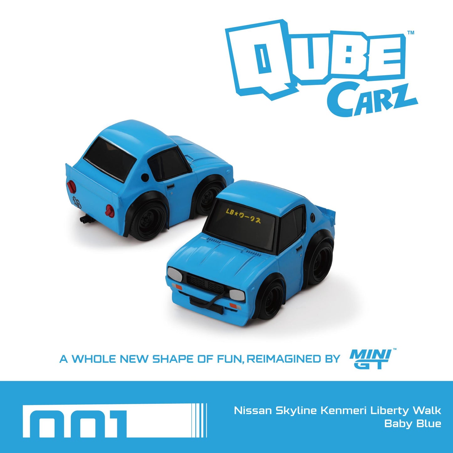 *Pre-Order* Mini GT Qube Carz Set of 6