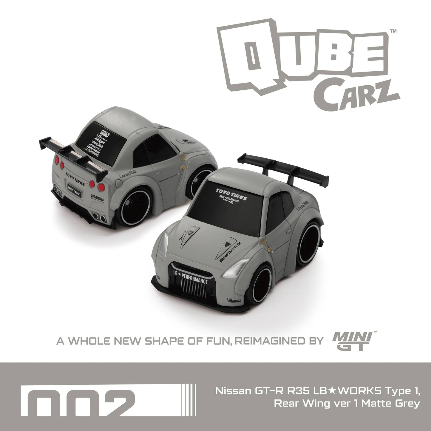 *Pre-Order* Mini GT Qube Carz Set of 6