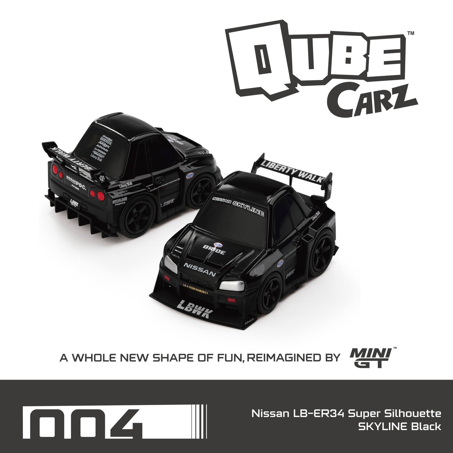 *Pre-Order* Mini GT Qube Carz Set of 6