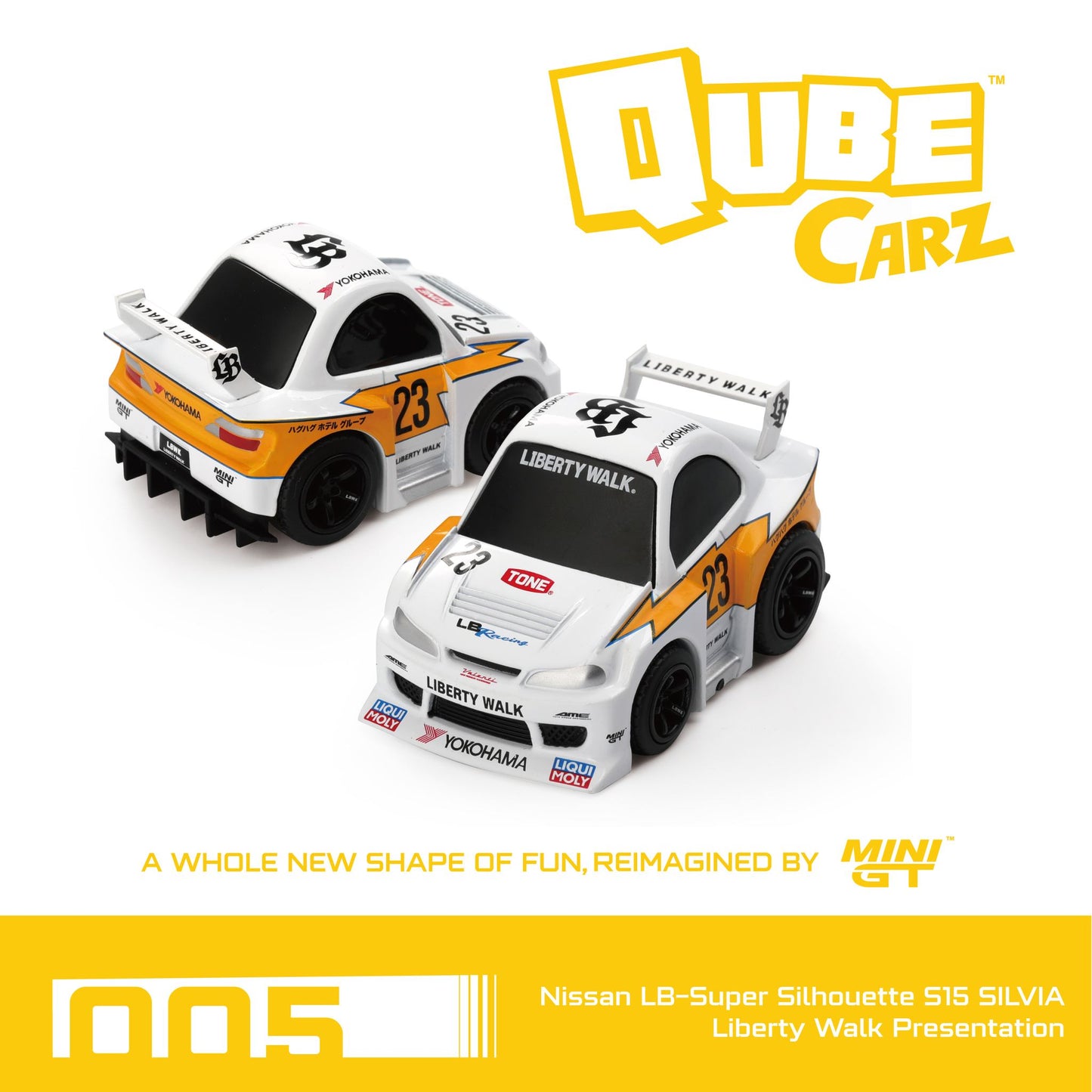*Pre-Order* Mini GT Qube Carz Set of 6