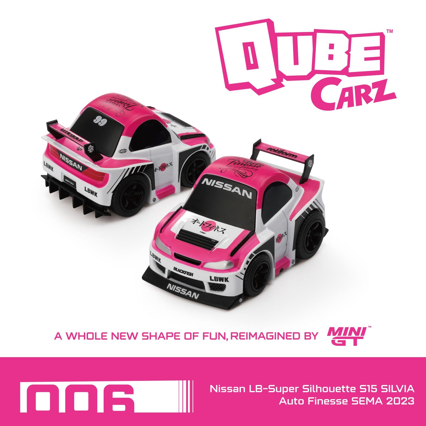 *Pre-Order* Mini GT Qube Carz Set of 6