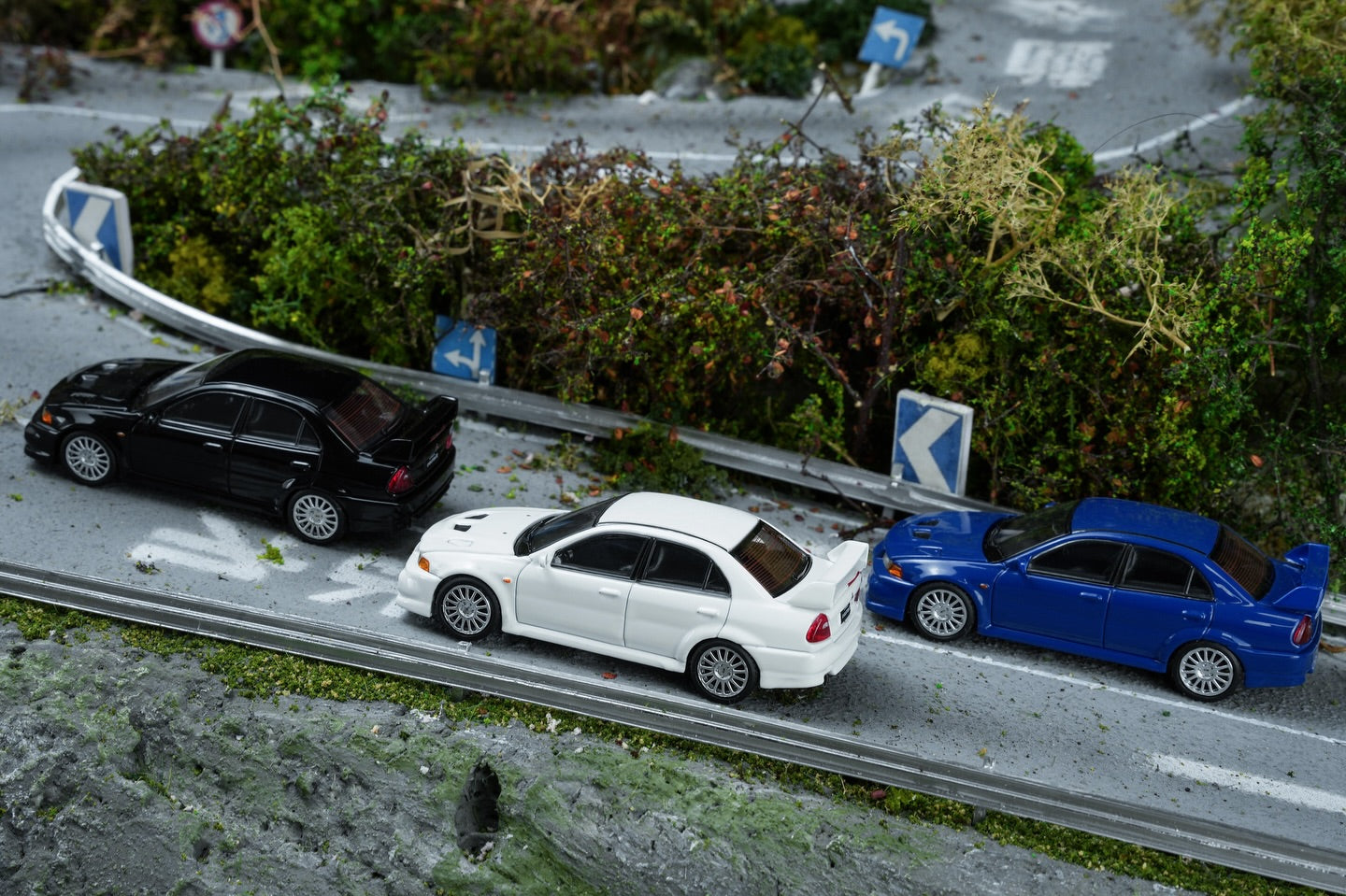 *Pre-Order* MotorHelix M64205 Mitsubishi Lancer Evolution VI GSR - Issel Blue Pearl