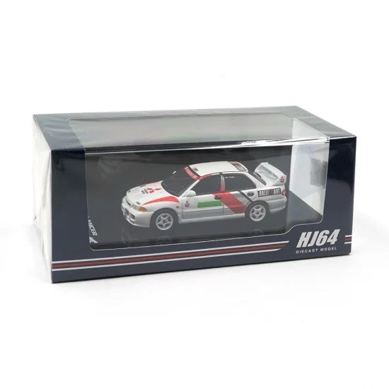 Hobby Japan Mitsubishi Lancer RS Evolution III Groupe A Promotion Scortia White