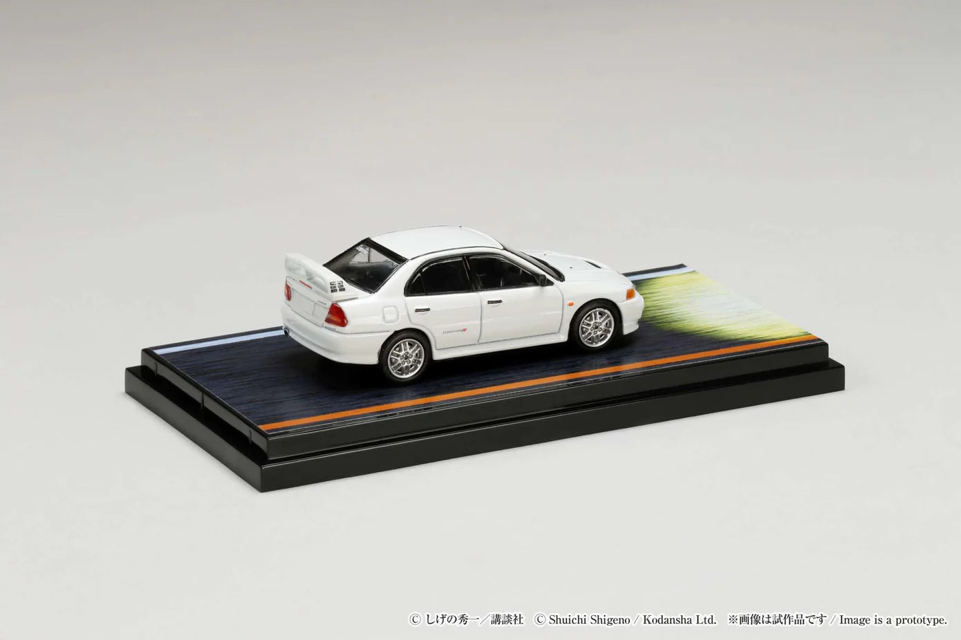 Hobby Japan Mitsubishi Lancer RS Evolution IV / /Initial D Takumi Fujiwara vs Seiji Iwaki