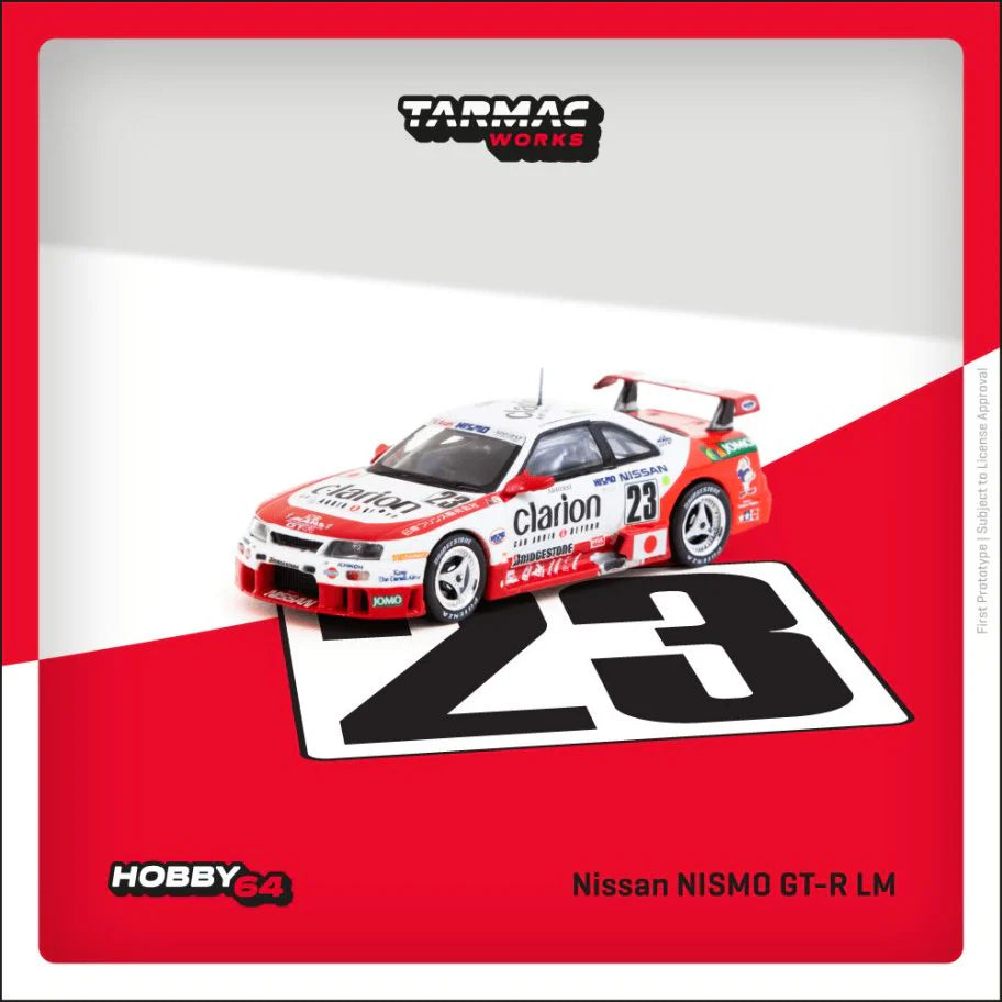 Tarmac Works Nissan NISMO GT-R LM 24h of Le Mans 1995 Presentation - K. Hoshino / T. Suzuki / M. Kageyama