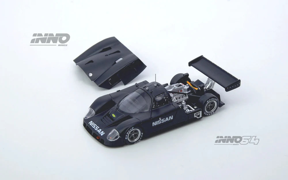 INNO Models INNO64 Nissan R89C LE MANS SHAKEDOWN TEST AT PAUL RICARD 1988