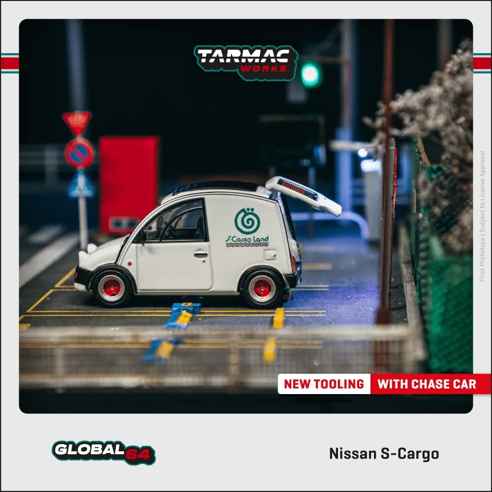 Tarmac Works Nissan S-Cargo - White