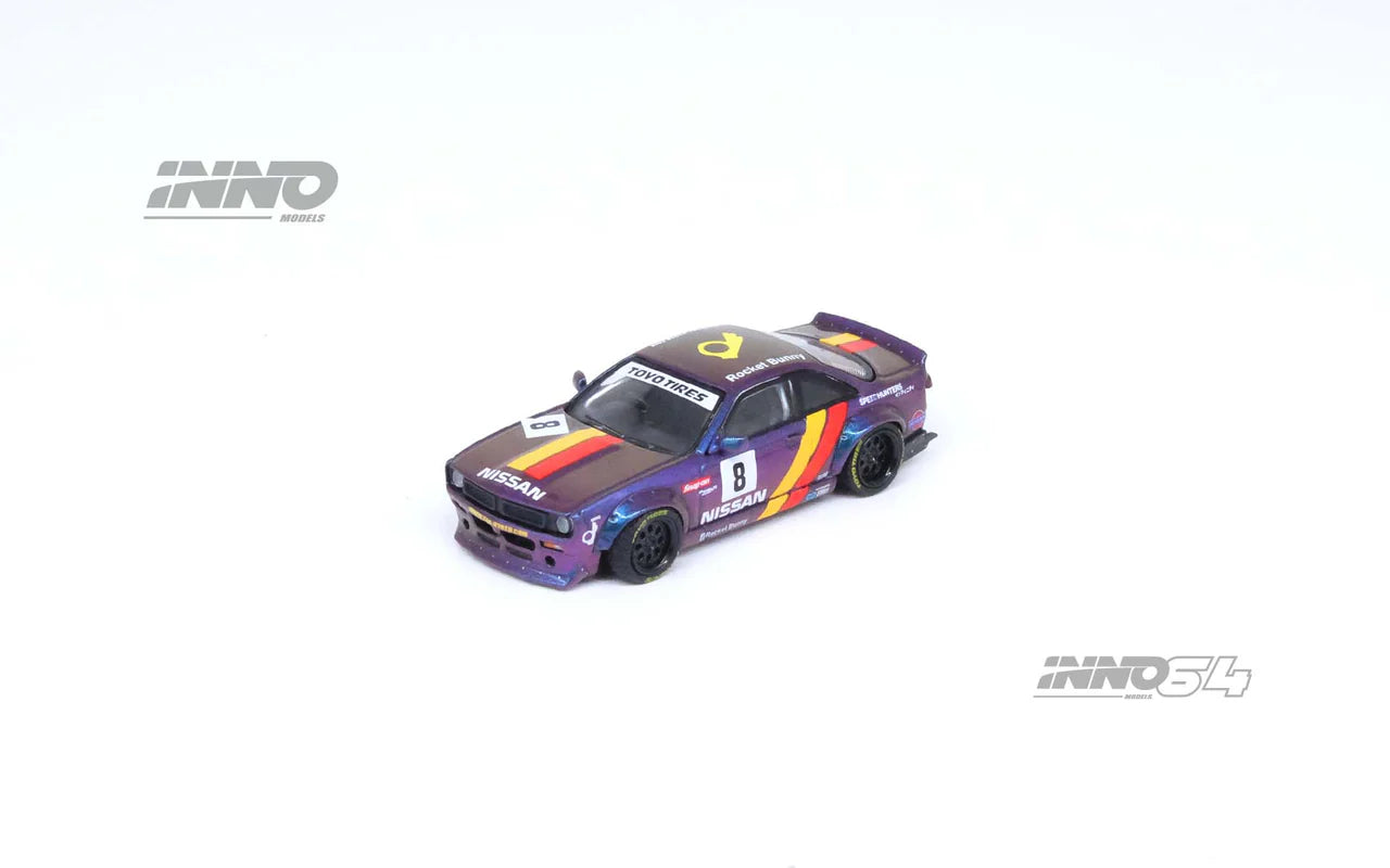 Inno Models Inno64 Nissan Silvia (S14) "ROCKET BUNNY" BOSS Magic Purple