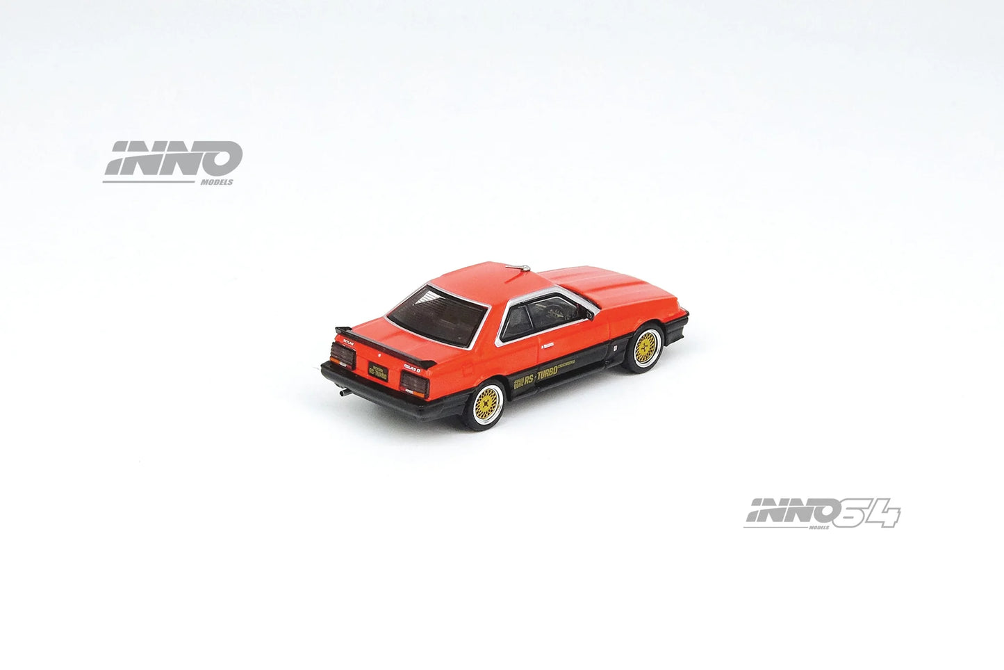 Inno Models Inno64 Nissan Skyline 2000 RS-X Turbo (DR30) Red/Black