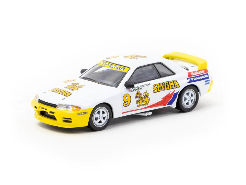 Kyosho x Tarmac Works Nissan Skyline GT-R R32 South East Asia Touring Car Championship 1992 No.9