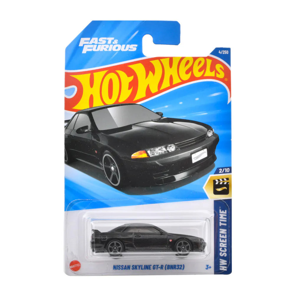 Hot Wheels HW Screen Time 2/10 Nissan Skyline GT-R (BNR32) - Japanese Card