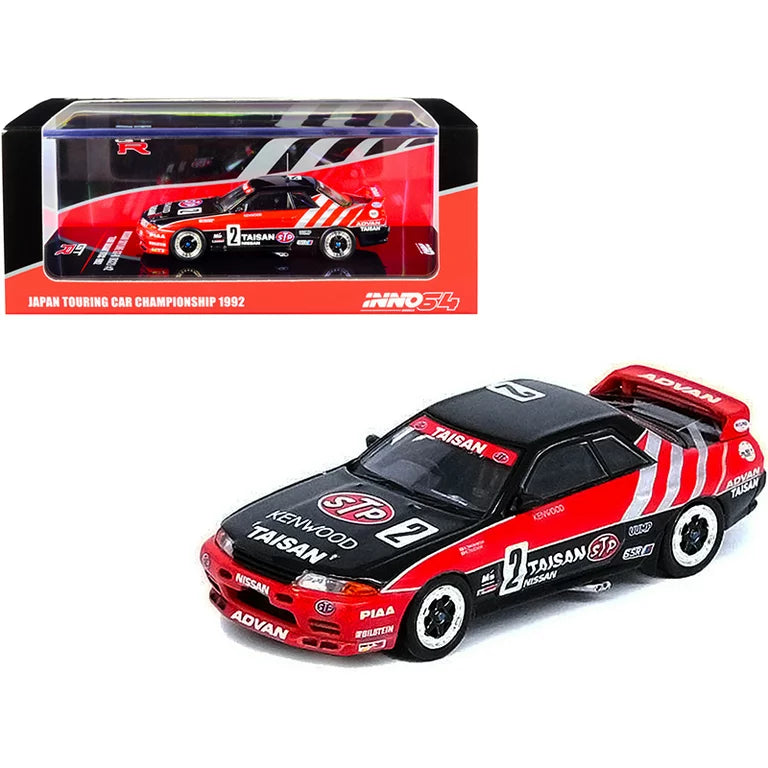 Inno Models Inno64 Nissan Skyline GT-R (R32) #2 "Team Taisan" JTCC 1992