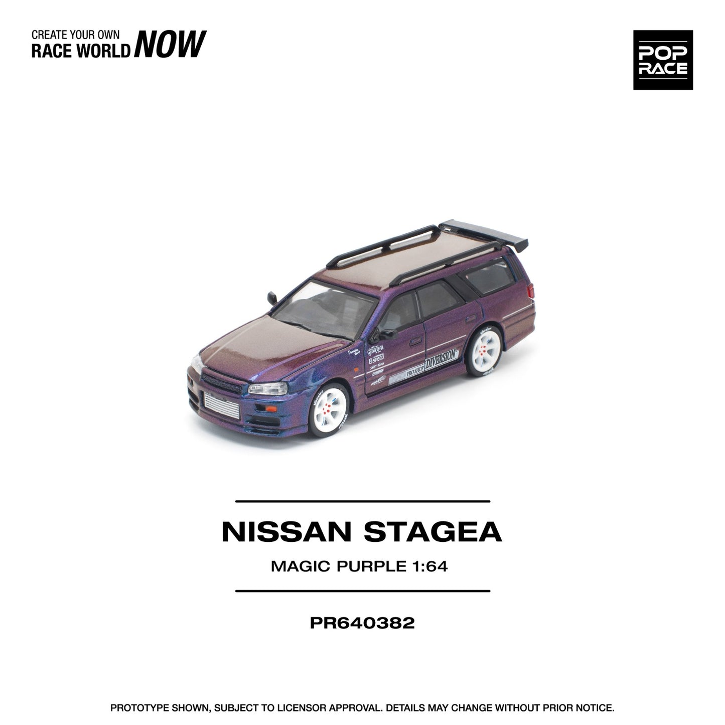 *Pre-Order* Pop Race Nissan Stagea Magic Purple