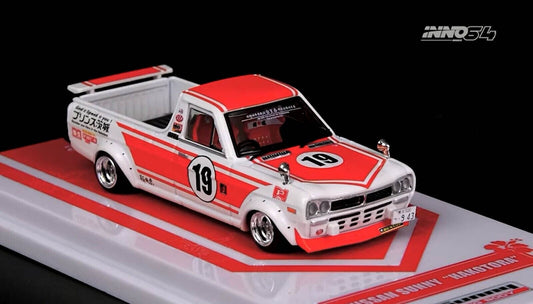 Inno Models Inno64 Nissan Sunny Hakotora Pick Up Kean Yap's (Malaysia Special Edition)