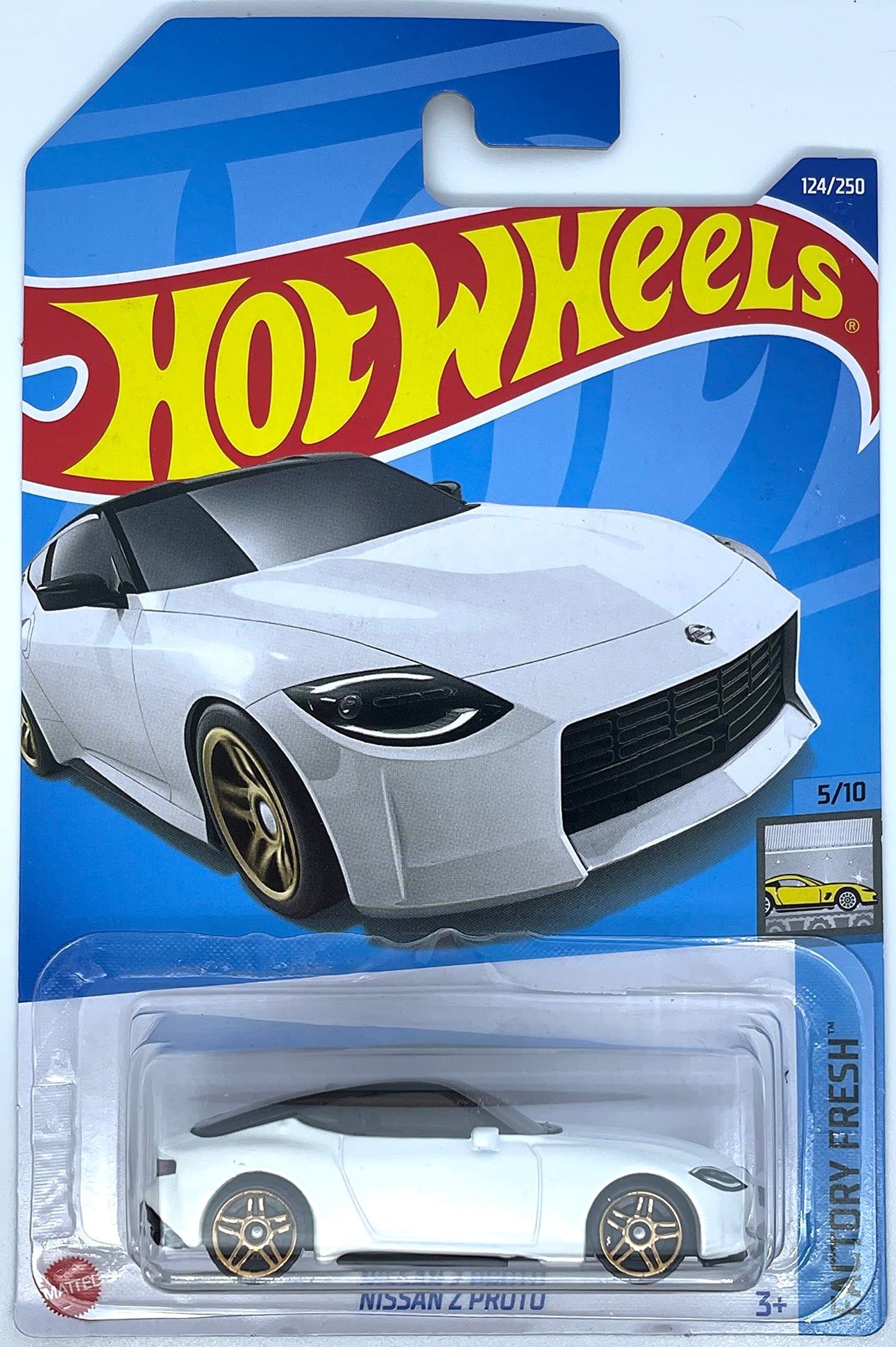 Hot Wheels Factory Fresh 5/10 Nissan Z Proto (White) - Japanese Card