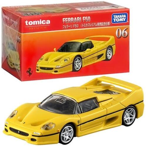 Tomica Premium No.06 Ferrari F50 (Yellow) - Release Commemorative Edition
