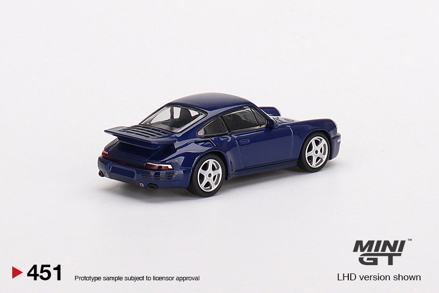 Mini GT No.451 RUF CTR Anniversary Dark Blue