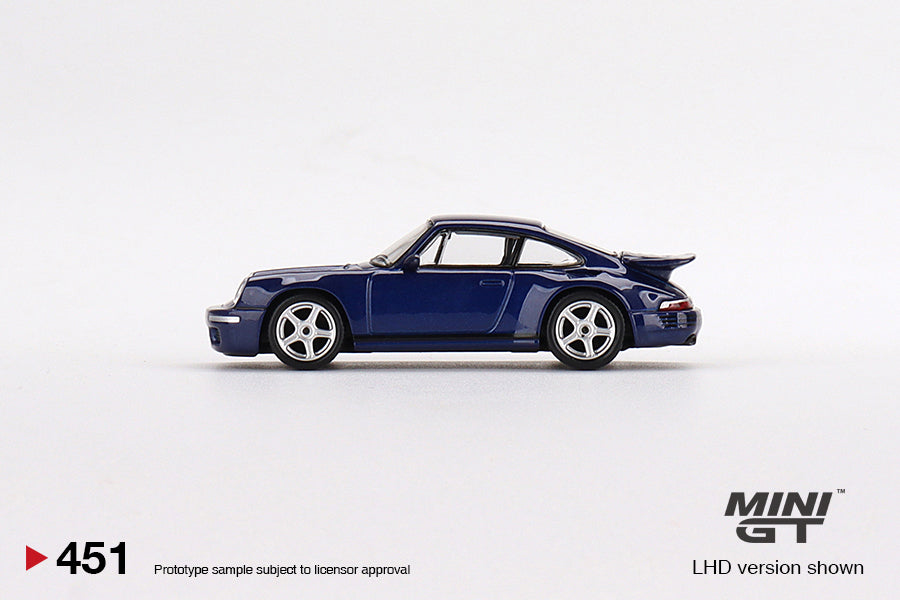 Mini GT No.451 RUF CTR Anniversary Dark Blue