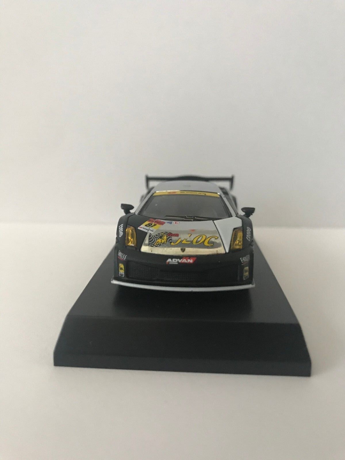 Kyosho Lamborghini Minicar Collection IV No.87 Gallardo RG-3 (Black/Gold)