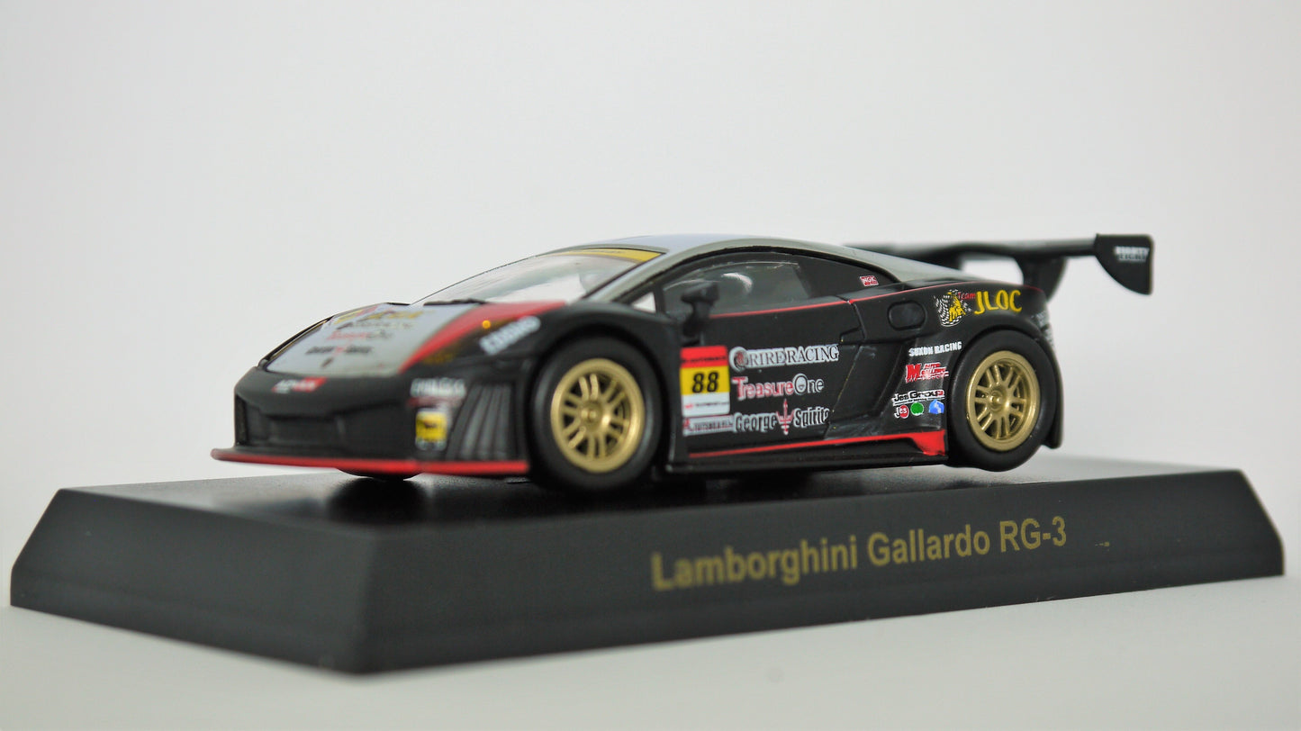 Kyosho Lamborghini Minicar Collection IV No.88 Gallardo RG-3 (Black/Red)