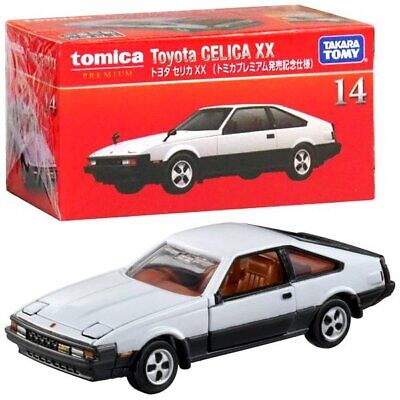 Tomica Premium No.14 Toyota Celica XX (White) - First edition