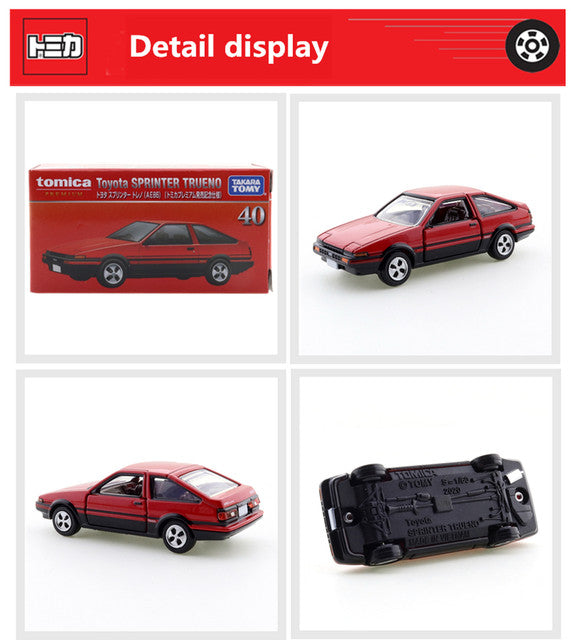 Tomica Premium No.40 Toyota Sprinter Trueno (Red) - First edition