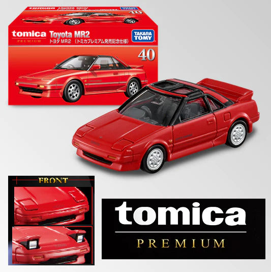 Tomica Premium No.40 Toyota MR2 (Red) - Release Commemorative Edition