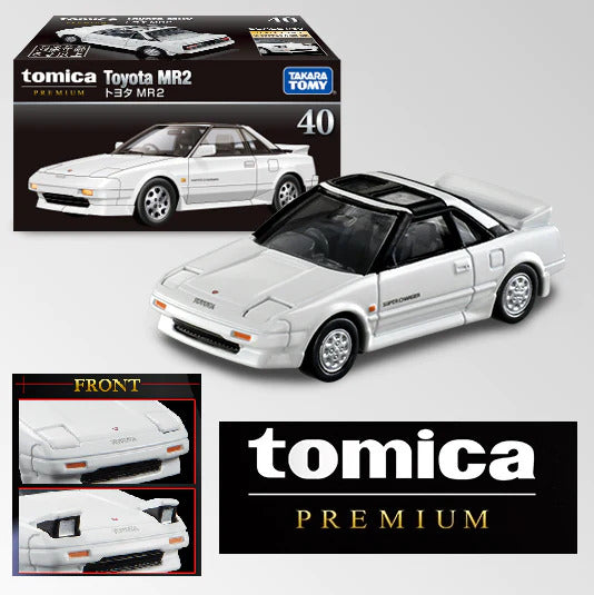 Tomica Premium No.40 Toyota MR2 (White)