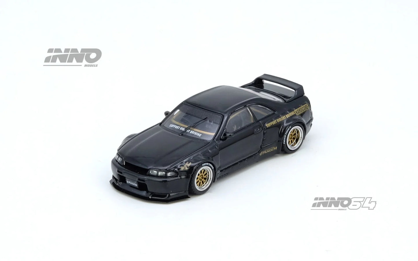 *Pre-Order* INNO Models INNO64 PANDEM GT-R (BCNR33) Black
