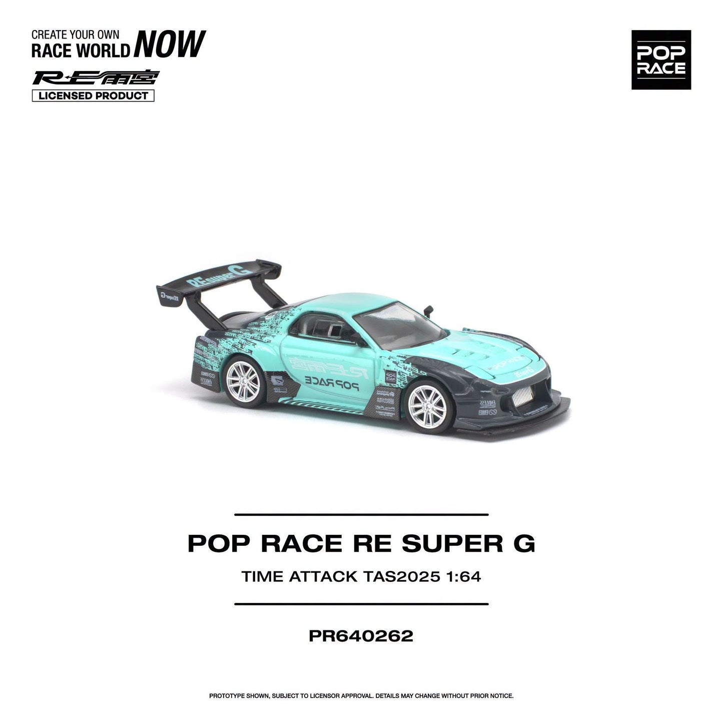 *Pre-Order* Pop Race - POP RACE RE SUPER G Time Attack TAS 2025