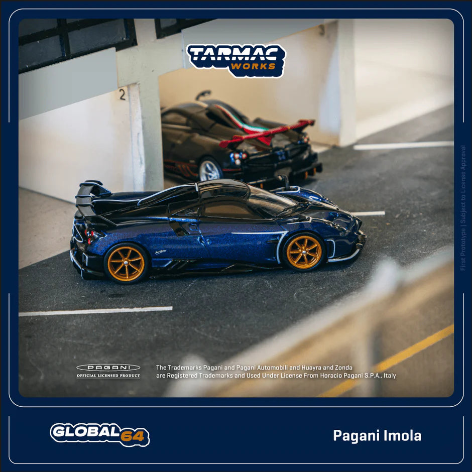 Tarmac Works Pagani Imola Blu Argentina