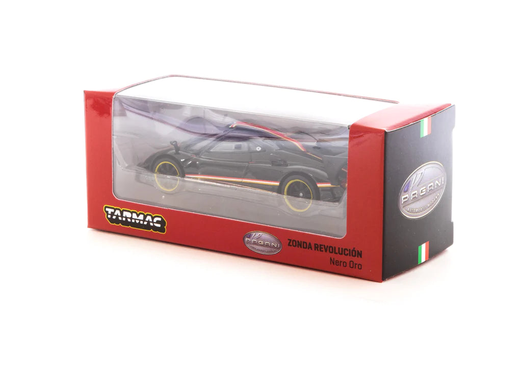Tarmac Works Pagani Zonda Revolución Nero Oro (Black)