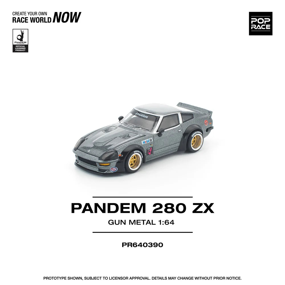 *Pre-Order* Pop Race Pandem 280ZX Gun Metal